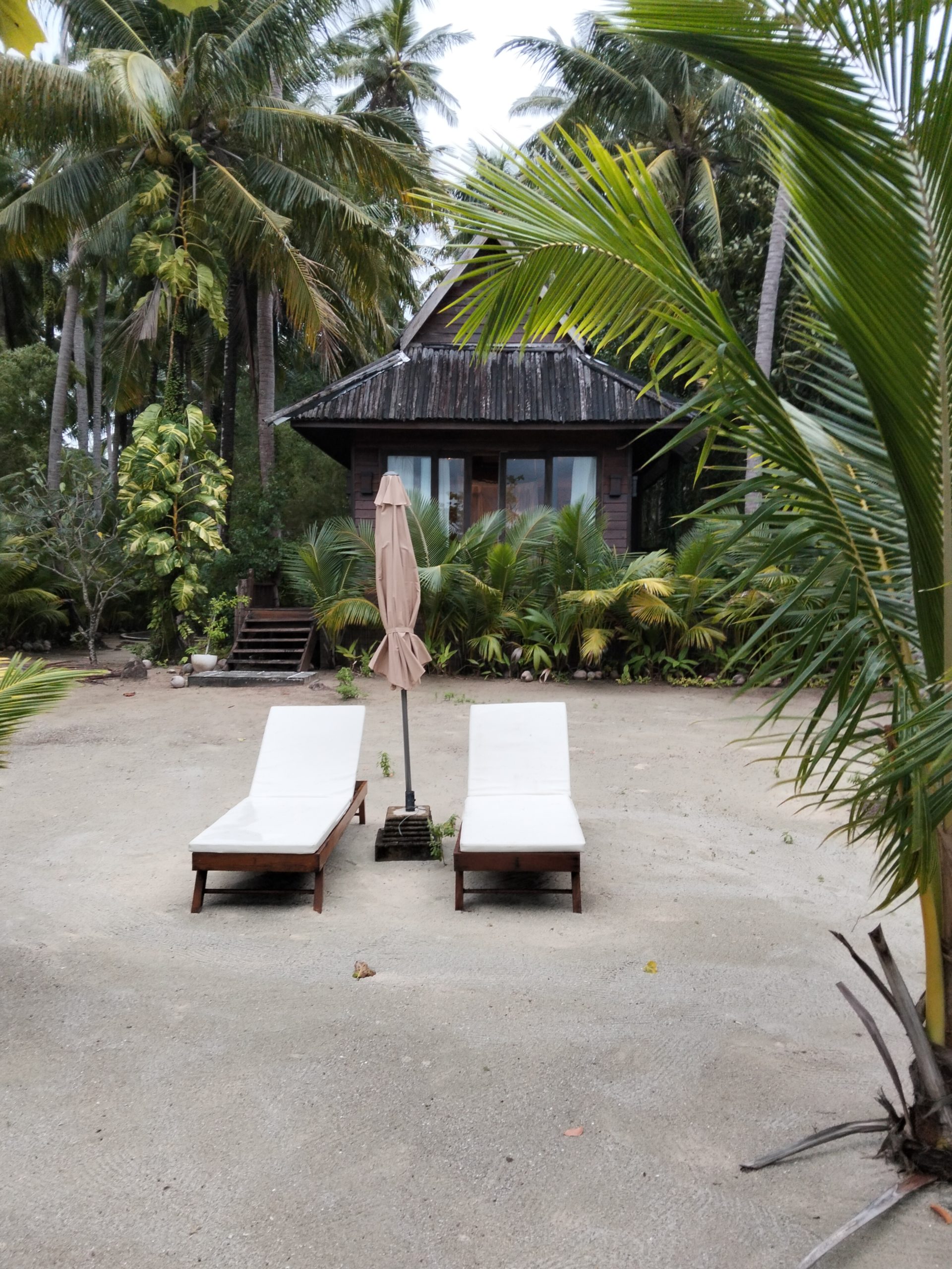 Villa Bopha from beach