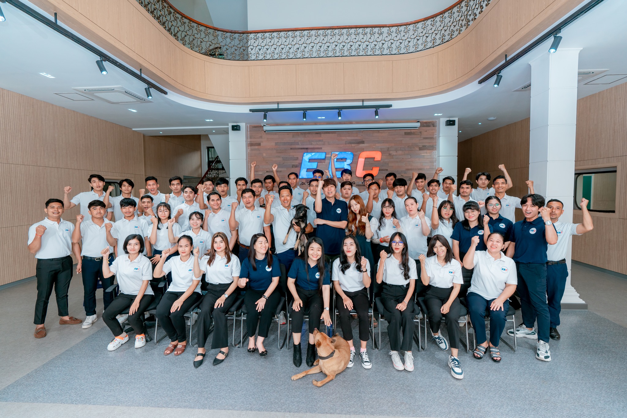 team of educational broadcast cambodia