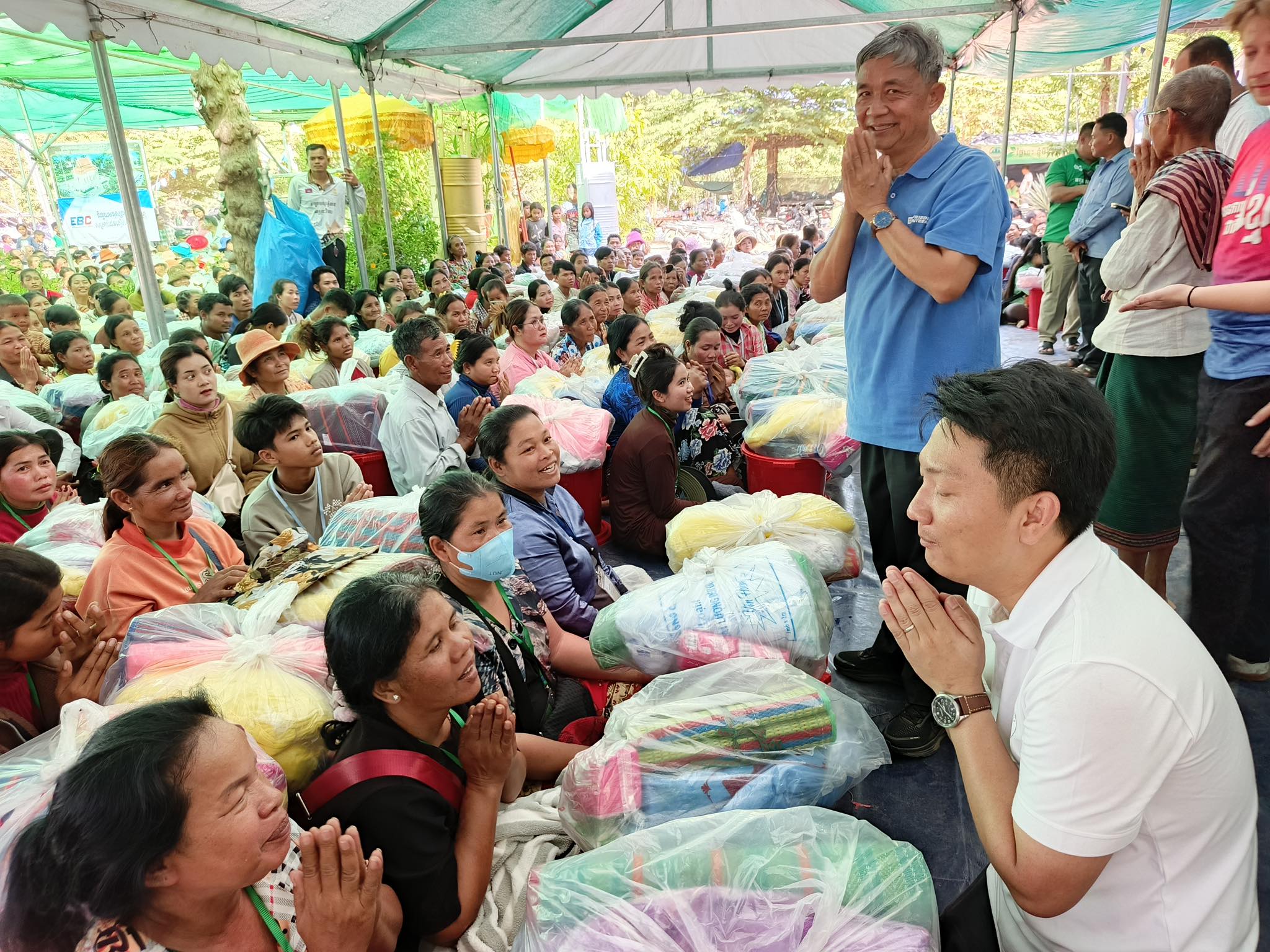 Aid delivery in Cambodia