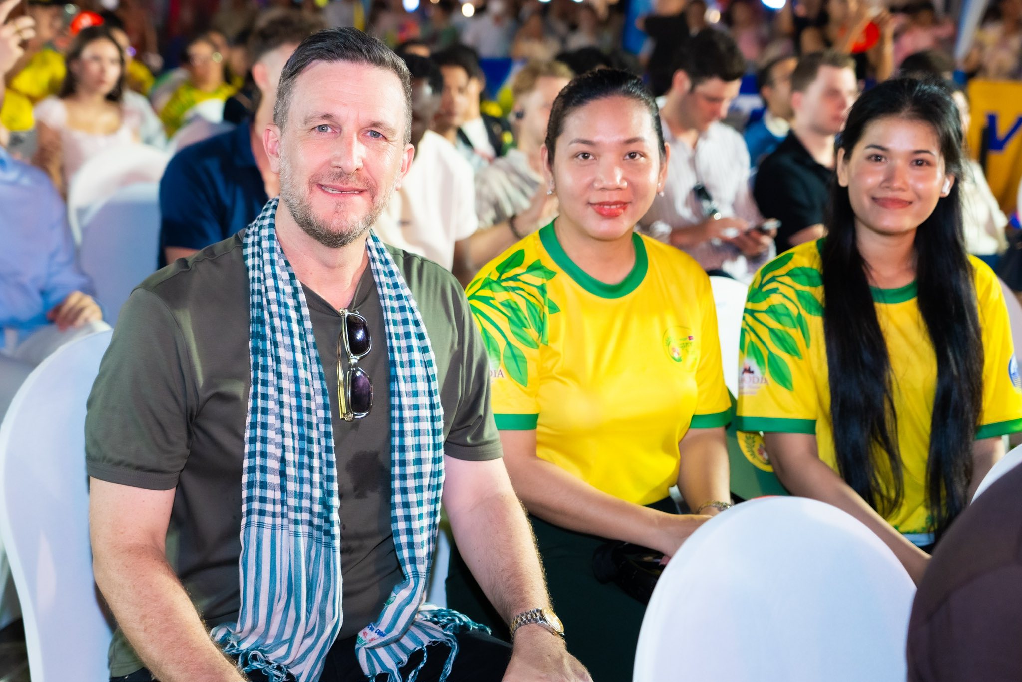 Crowd at the launch event